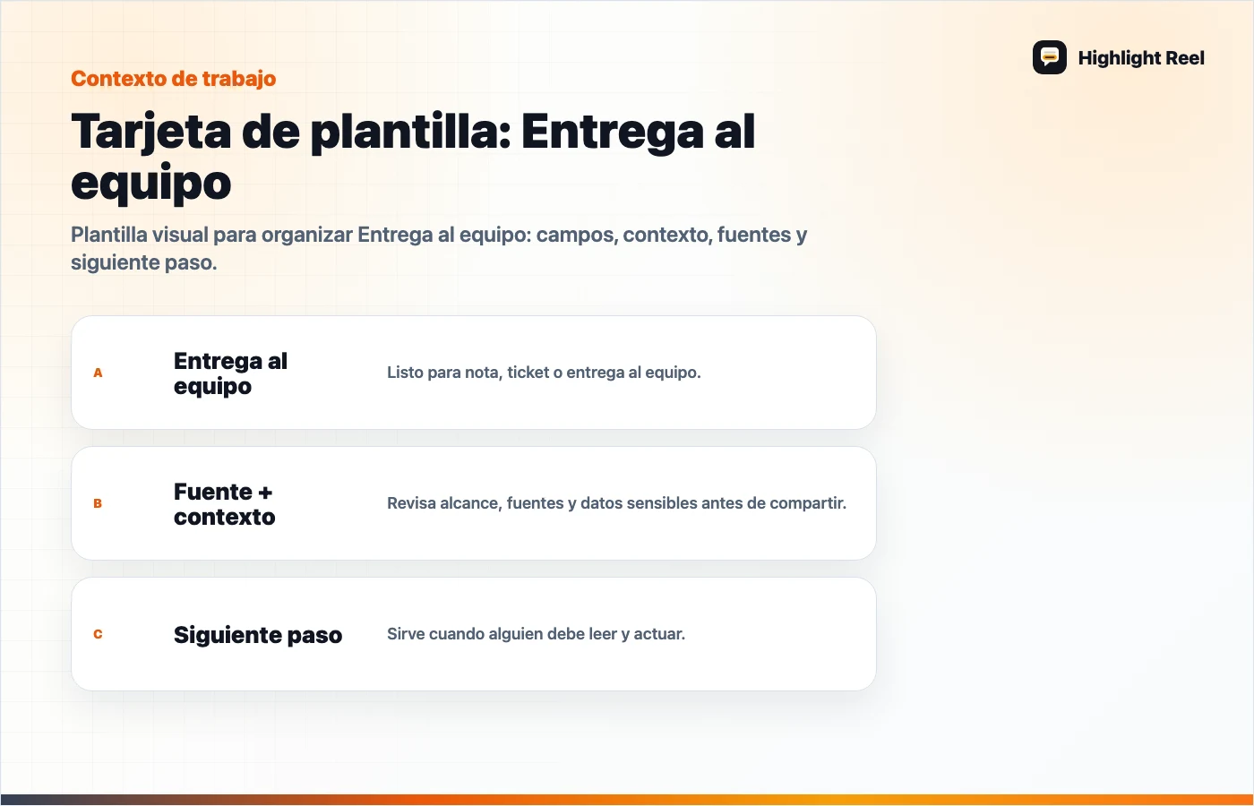 Gráfico editorial para Plantilla para limpiar una transcripción de reunión con IA