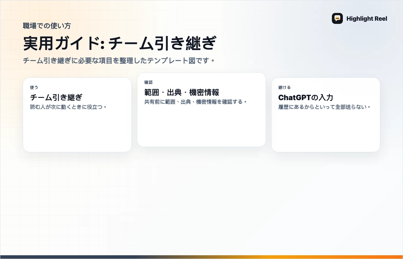 記事内容を整理した図 ChatGPT共有リンクに入れないほうがよい情報