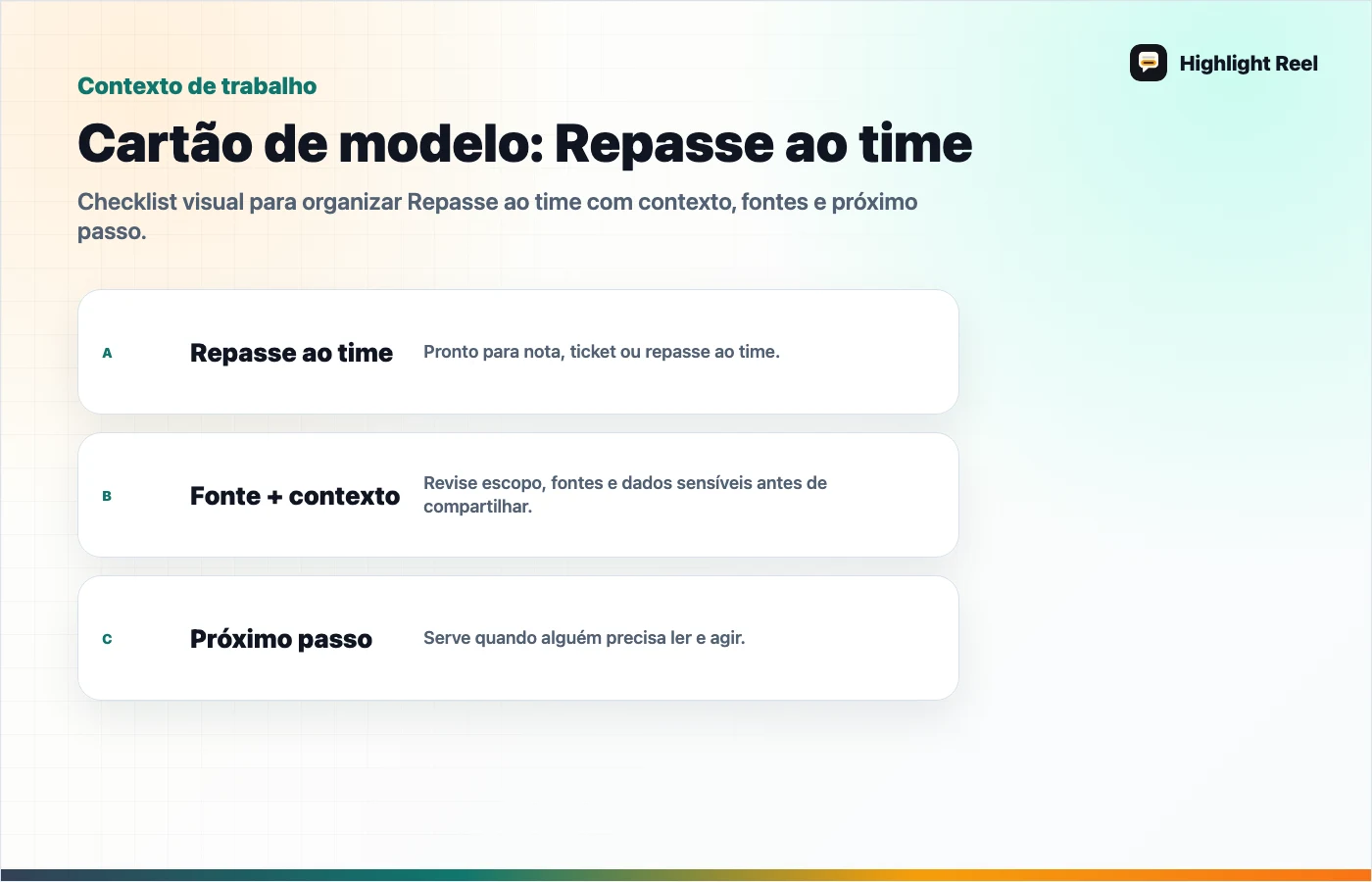 Gráfico editorial para Brief de contexto para agente de IA: modelo para ChatGPT, Claude, Cursor e MCP
