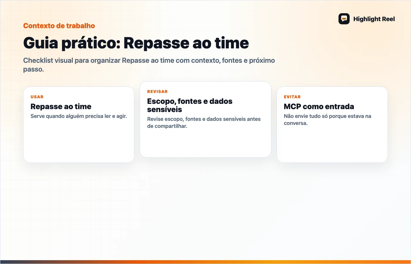 Gráfico editorial para Checklist de permissões para conector MCP e ferramentas de IA